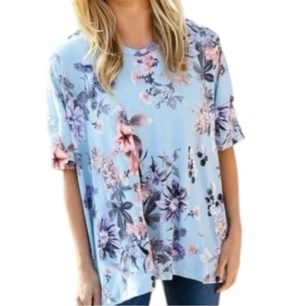 Hopely SS Floral Top